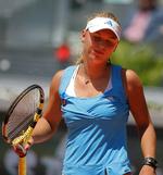 Caroline Wozniacki må konstatere, at der ikke var noget at komme efter i kampen mod verdensetteren Safina. 