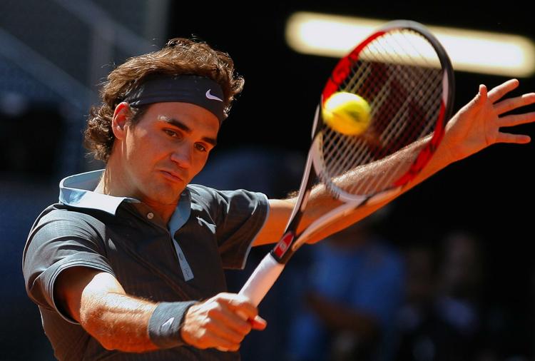 Roger Federer vandt i bare to sæt over Rafael Nadal i finalen i Madrid. 