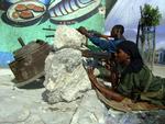 Islamistiske oprørere var i sidste uge i kamp nær præsidentpaladset i Somalias hovedstad Mogadishu. Arkivfoto. 