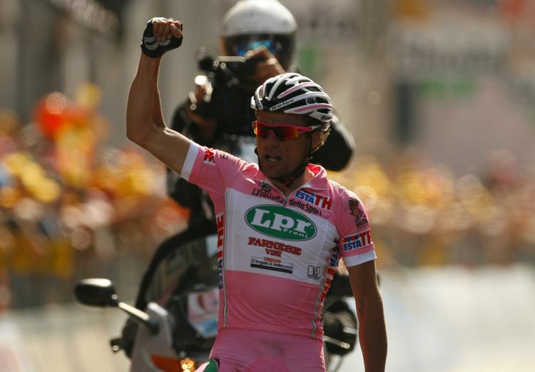 Danilo Di Luca er nu 1.20 minut foran nummer to i årets Giro. 