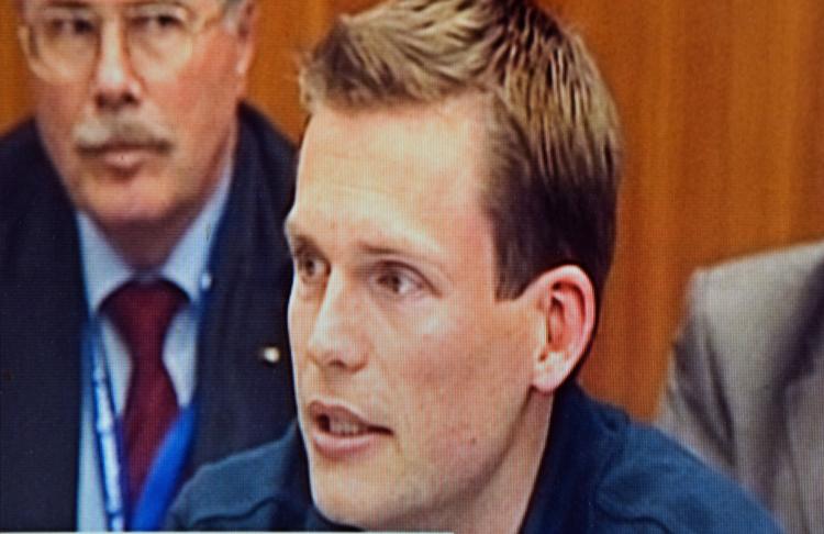 Denmark's Andreas Mogensen, one of five men and one woman chosen by the European Space Agency as an astronaut. 