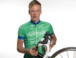 Christofer Stevenson stak af med seks kilometer tilbage og holdt til mål. Foto: Team Capinordic 