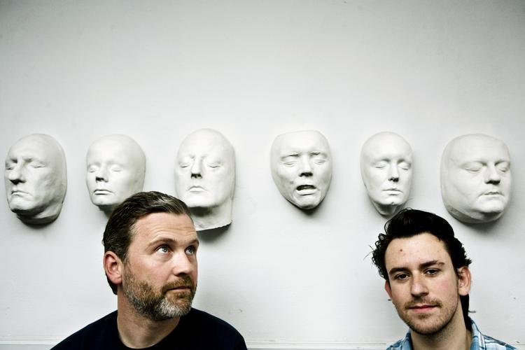 Morten Jacobsen (t.v.) og Thomas Foldberg har lavet special effects til 'Antichrist'. 