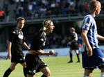 Cesar Santin bragte FCK på guldkurs efter et straffespark. 