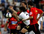 Raul og resten af Real Madrid-spillerne kom alvorligt i klemme, da holdet tabte hjemme til Mallorca. 