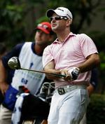 Rory Sabbatini på sidste runde af turneringen i Texas. 