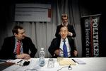 Ban Ki-moon blev blandt andet spurgt til de 52 irakere, der har forskanset sig i Brorson Kirke på Nørrebro i København. 