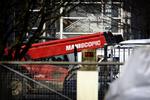 Røverne brugte en teleskoplæsser til at slå hul i muren, da de sidste år frarøvede Loomis 62 millioner kroner. Arkivfoto 