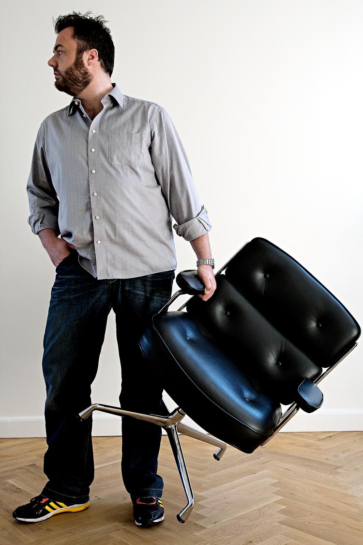 Lobby Chair. Designet af Charles og Ray Eames. 