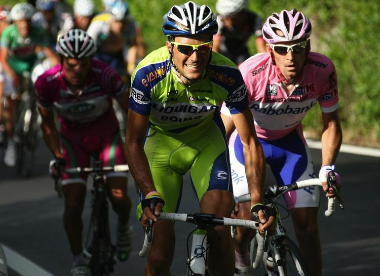 Valverde udpeger Ivan Basso som sin værste rival i Vueltaen. Arkivfoto. 