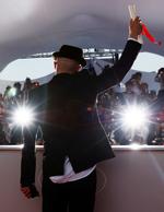 Her er det den franske instruktør Jacques Audiard ('Un prophète'), der møder verdenspressen på årets festival. 
