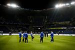 Brøndby stadion er i spil som arena for pokalfinalen. Arkivfoto. 