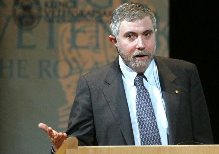 »Der en stor forskel på stabilisering og på at indhente det tabte«, udtalte den amerikanske nobelpristager i økonomi, Paul Krugman, i en tale i mandags. 