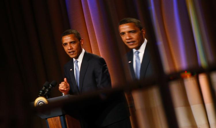 Præsident Obama talte i aftes ved en donorkonference i Los Angelses - og det er netop en af donorerne til hans valgkamp, der nu bliver ambassadør i Danmark. 