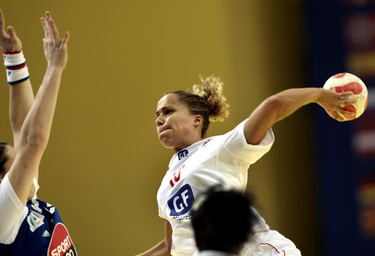 Josephine Touray blev europamester og olympisk mester i en håndboldkarriere, der slutter i morgen. Arkivfoto. 