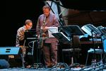 Finanskrisen rammer tilsyneladende hurtigt jazzscenen. Flere byer har skåret deres jazzfestival væk. Her er det amerikanske Wayne Shorter under en koncert sidste år i Operaen i København. 