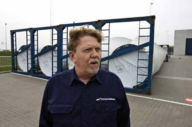 Fællestillidsmand Carsten Heide Jørgensen skal sige farvel til 315 kolleger hos Vestas i Nakskov. 