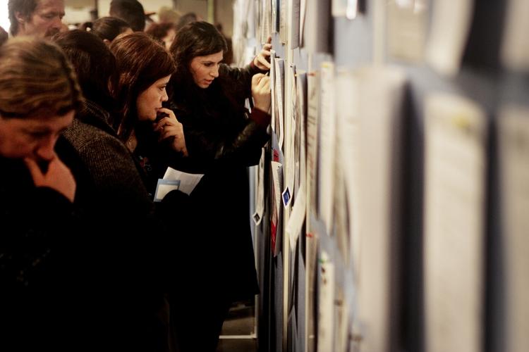 Unemployment figures for April show the highest number of unemployed since 2006. Archive photo from a Copenhagen job centre. 