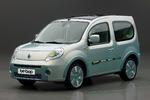 Renautl Kangoo BeBop er høj og rummelig. Den ligner dermed et godt bud på en praktisk elbil. 