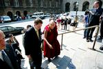 Dalai Lama besøgte også Danmark i 2003, hvor dette billede blev taget. Arkivfoto. 