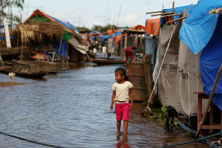 Det er primært de fattige lande, der bliver ramt af katastroferne af klimaforandringerne, konkluderer 'The Human Impact Report'. 
