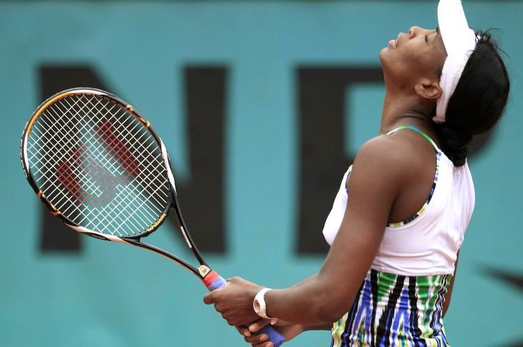 Venus Williams er ude af dette års French Open efter et nederlag i 3. runde. Arkivfoto. 