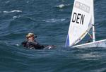 Alberte Holm Lindberg har præsteret en stabil serie i de ni sejladser i Medemblik med to tredjepladser som de bedste resultater. Foto: Christian Malthe Borch/Dansk Sejlunion 