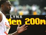 Tyson Gay kan nu kalde sig den tredjehurtigste mand på 200 meter nogensinde. 