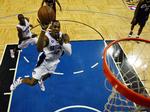Dwight Howard fra Orlando Magic blev den store oplevelse, da Orlondo med en sejr over Cleveland bragte sig i NBA-finalen. 