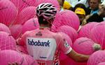 Russeren Denis Mentjov vandt Giro d'Italia trods et styrt kort før mål. Arkivfoto. 