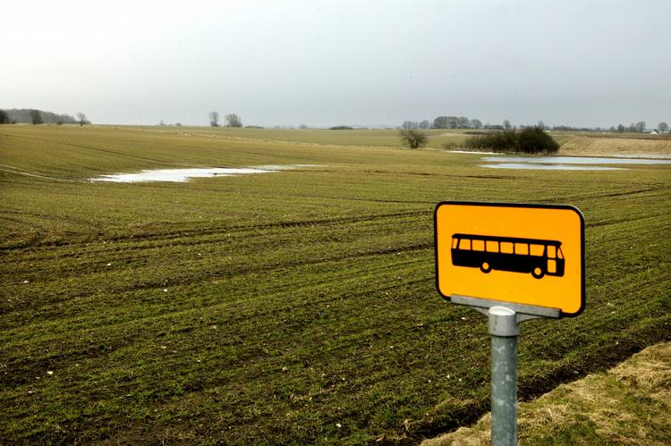 Ubebyggede sommerhusgrunde på landbrugsjord i Vestsjælland. Arkivfoto. 