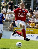 Rajko Lekic er nu oppe på 19 fuldtræffere for Silkeborg. Arkivfoto. 