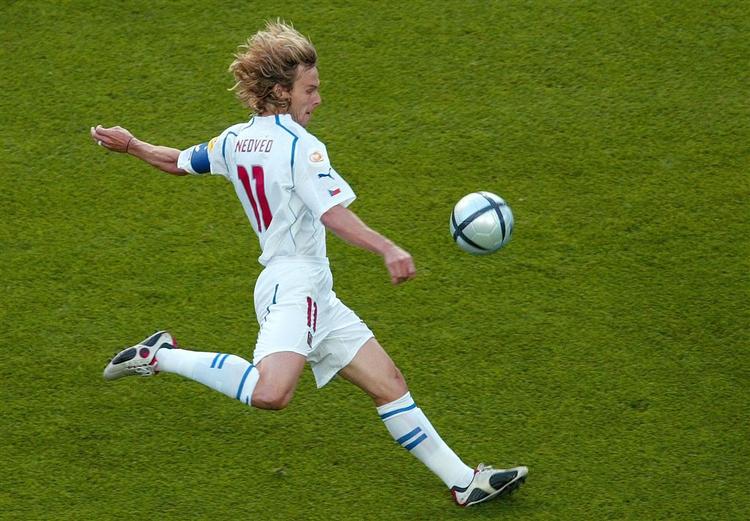 Pavel Nedved vandt Golden Foot-prisen i 2005, hvor han også deltog i EM med Tjekkiet. Arkivfoto. 