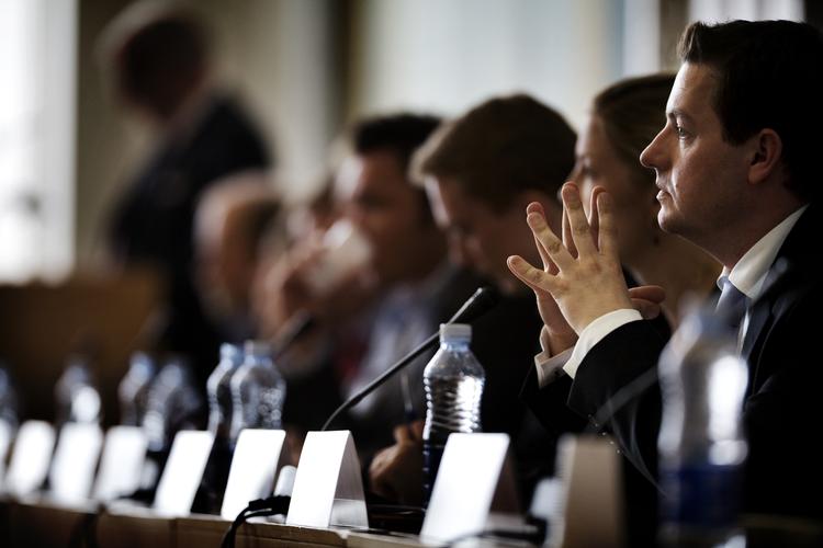 Debatmøde med kandidaterne til Europaparlamentet. 