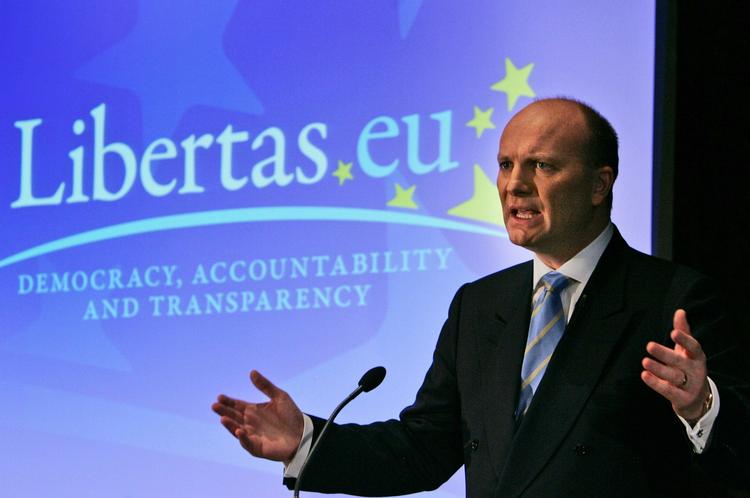 Irske meningsmålinger siger, at Declan Ganley kan få problemer med selv at blive valgt til EU-parlamentet. (Arkivfoto) 
