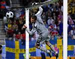 Andreas Isaksson har spillet 61 landskampe siden han fik debut i 2002. Arkivfoto. 