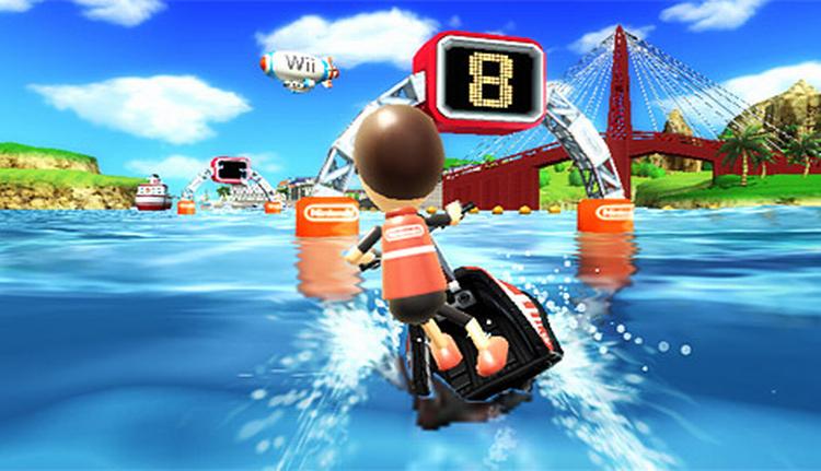 Efterfølgeren til Wii Sports hedder Wii Sports Resorts, og benytter den nye Wii Motion Plus-sensor, som sættes fast på de eksisterende Wii-controllere, og derved forbedrer deres følsomhed. Her i et spil vandscooter, hvor man speeder op ved at dreje controlleren i hånden som et gashåndtag. 