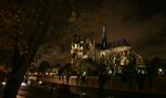 Notre Dame-katedralen i Paris, hvor ofrene for Air France-tragedien mindes. Arkivfoto. 
