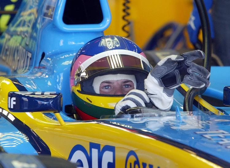 Jaques Villeneuve er søn af en anden tidligere formel 1-kører, Gilles Villeneuve. Arkivfoto. 