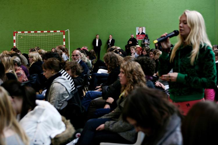 Når der er valgkamp om EU, er gymnasieeleverne bedre stillet end deres jævnaldrende på handelsskoler og tekniske skoler. Arkivfoto. 