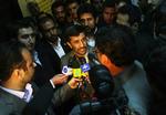 Irans præsident, Mahmoud Ahmadinejad, afviser, at landet vil bygge en atombombe. 