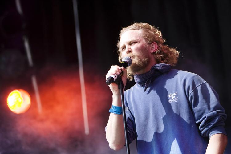Telestjernen alias Rasmus Johansen var blandt de optrædende. 