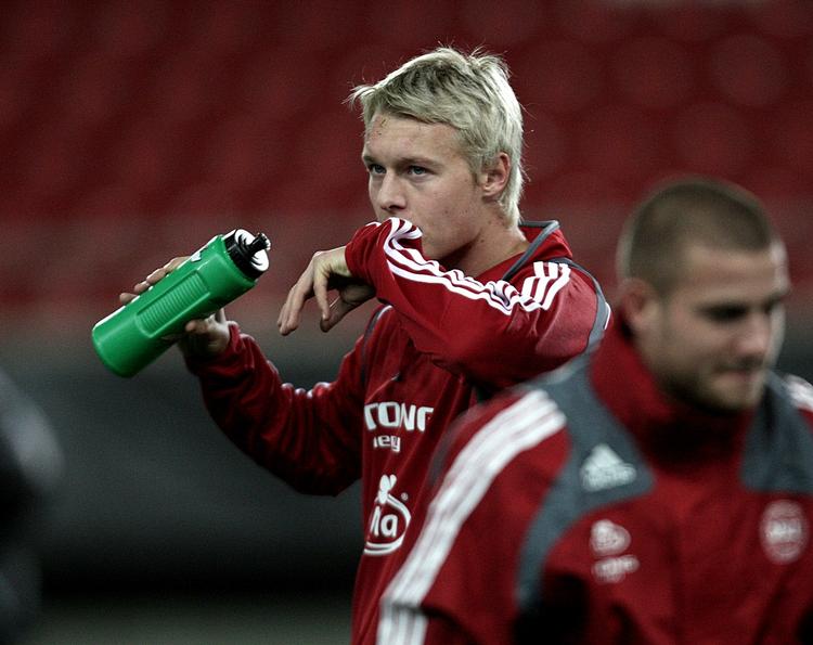 VM-kampen mod Sverige blev sæsonens sidste for Simon Kjær, der har meldt fra til U21-landsholdet. Arkivfoto. 