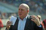 Dieter Hoeness træder tilbage som manager i Hertha Berlin, efter en uenighed med klubpræsidenten. Arkivfoto. 