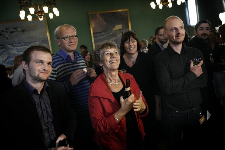 Spidskandidat Margrethe Auken hæfter sig ved, at SF er blevet et parti, der er står samlet om Europa-politikken. 