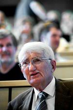Jürgen Habermas (f. 1929) gæstede Aarhus Universitet sidste år. Polfoto: David Bering 