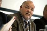 DHF-formand Per Rasmussen sætter hårdt mod hårdt i konflikten med de danske herrelandsholdsspillere. Arkivfoto. 