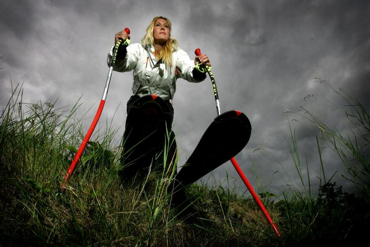 Sophie Fjellvang-Sølling er klar til genoptræningen efter at have brækket ryggen. Arkivfoto. 