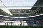 Et fyldt Wembley til FA Cup-finalen 30. maj skabte fest og farver, da Chelsea vandt pokalen mod Everton. Arkivfoto. 