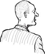 Onsdag 10.6.2009 DAG 1: Politikens tegner Philip Ytournel følger dagen igennem retssagen mod Stein Bagger ved Lyngby Ret. 